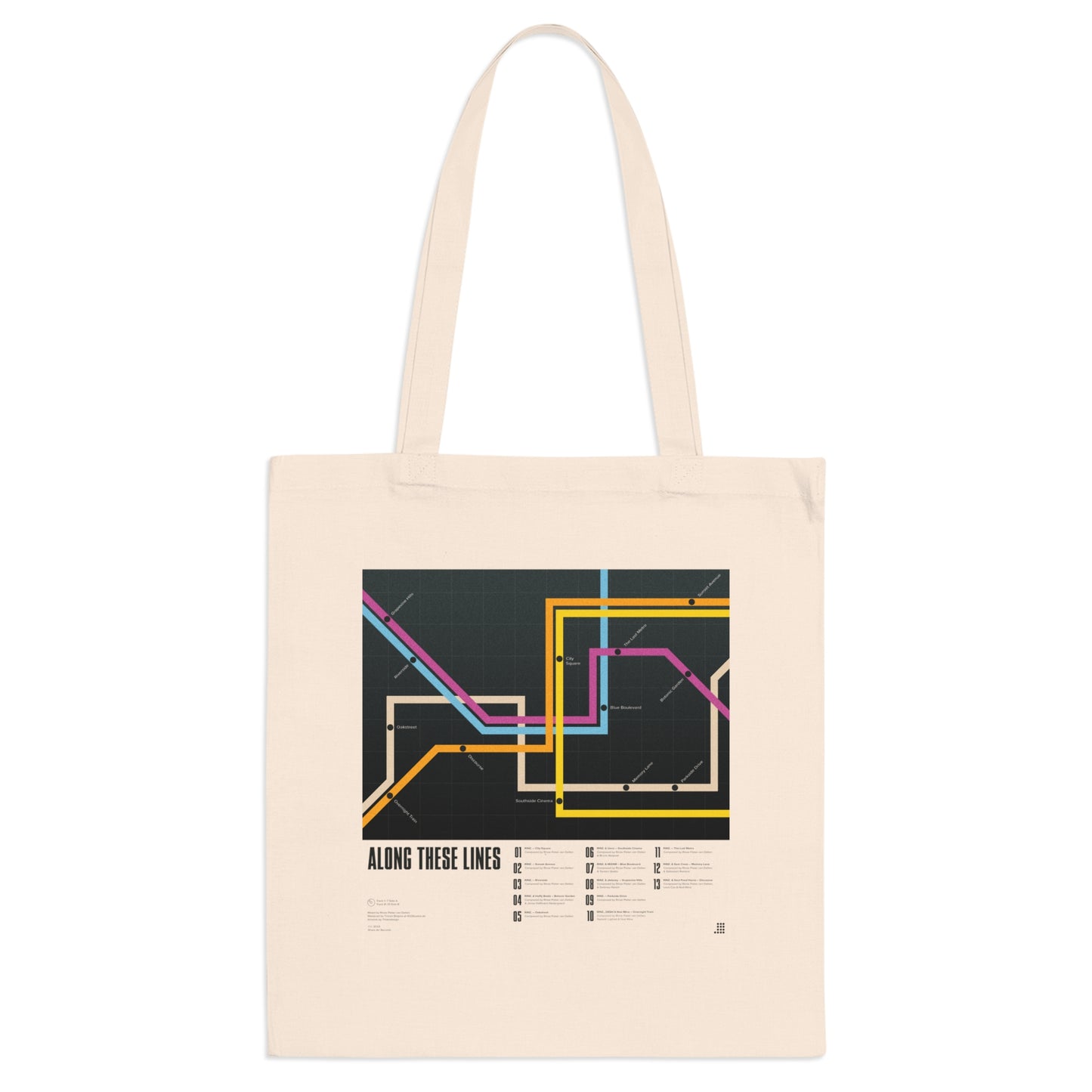 Tote Bag - Along These Lines